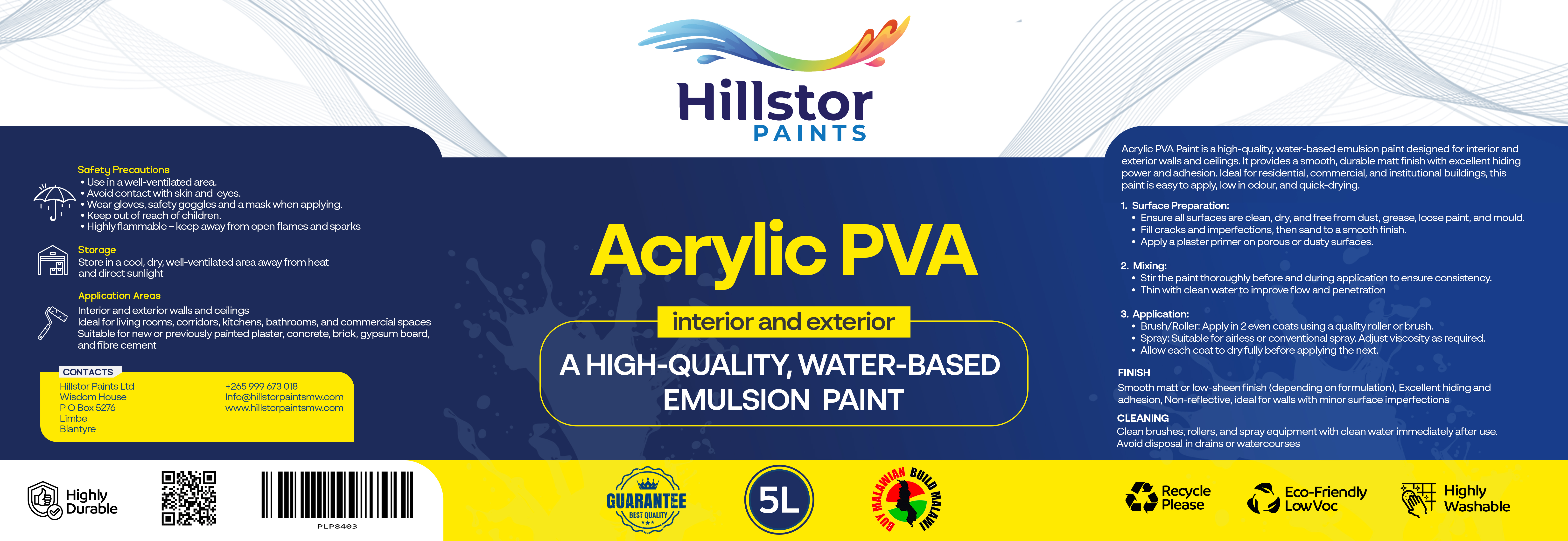 Acrylic PVA